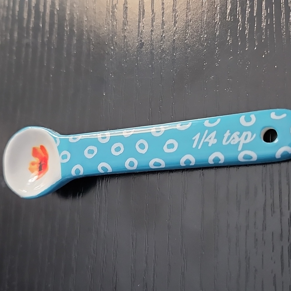 Colorful Ceramic Measuring Spoons Set - Picture 4 of 7